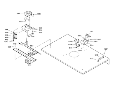 Latch Diagram and Parts List for HBL752AUC 02 Bosch Wall Oven