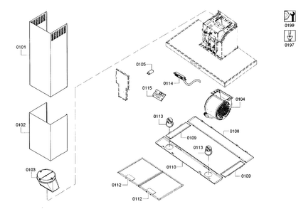 Part Location Diagram of 18002033 Bosch INSTALLATION INSTRUCTION