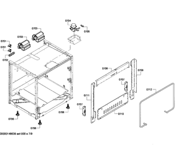 Part Location Diagram of 00649416 Bosch 00 Hingeplate