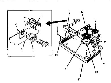 Section 4 Diagram and Parts List for TMH36P  Thermador Cooktop