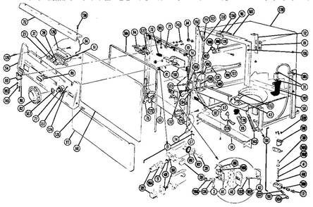 Section 5 Diagram and Parts List for 300  Thermador Dishwasher