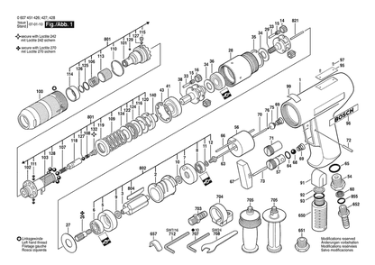Part Location Diagram of 3602053000 Bosch Lever