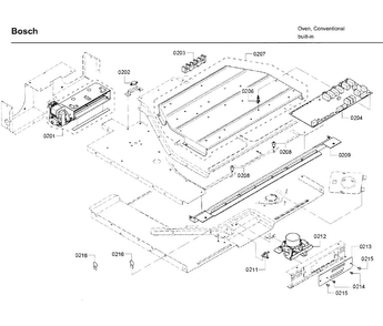 Part Location Diagram of 11018538 Bosch Trim plate