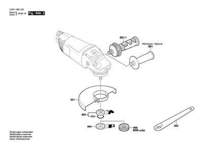 Part Location Diagram of 1600A016PP Bosch Fast Locking Flange