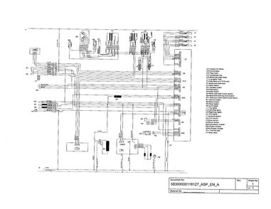 Wiring Diagram Diagram and Parts List for T30IR70FSS-01  Thermador Refrigerator