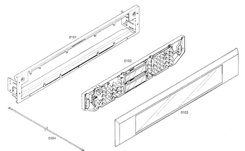 Part Location Diagram of 00643003 Bosch CABLE HARNESS