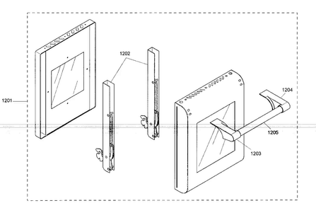 Small Door Diagram and Parts List for PRL486EDG03  Thermador Range