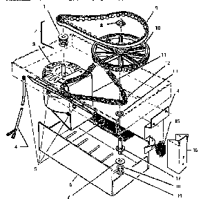 Ram & Motor Diagram and Parts List for TMC28S  Thermador Trash Compactor
