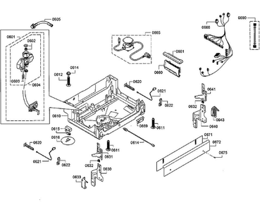 Part Location Diagram of 12037189 Bosch CABLE HARNESS