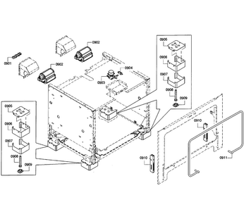 Part Location Diagram of 00655596 Bosch FOOT