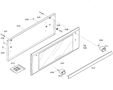 Part Location Diagram of 00665164 Bosch PANEL