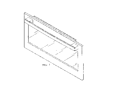 Door assembly Diagram and Parts List for HMCP0252UC 03 Bosch Microwave
