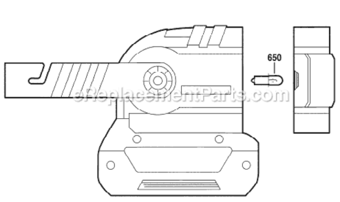 Part Location Diagram of 2610920841 Bosch Tool BULB