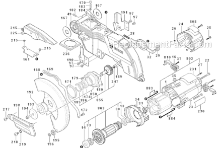 Part Location Diagram of 1619P01642 Bosch Tool COMPRESSION SPRING