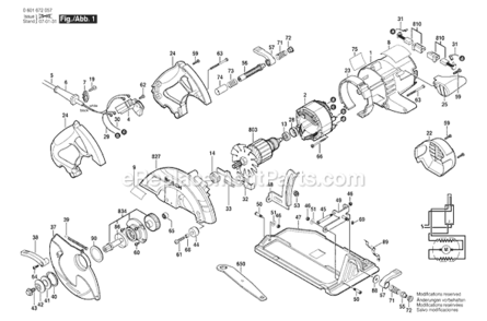 Part Location Diagram of 2610935242 Bosch Nameplate