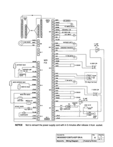 Wiring Diagram Diagram and Parts List for B20CS51SNB 01 Bosch Refrigerator