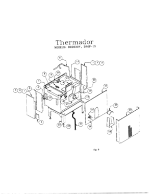 11 - RDDS30V DROP-IN Diagram and Parts List for RDDS30  Bosch Range