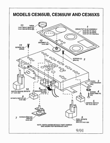 Part Location Diagram of 00189848 Bosch DISCONTINUED