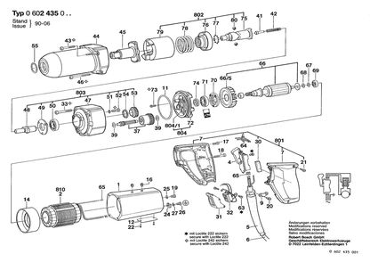 Part Location Diagram of 1604611007 Bosch Compression Spring
