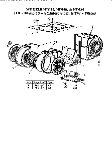 Part Location Diagram of 00143224 Bosch FAN DRUM