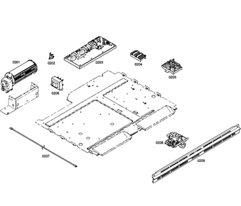 Pcb's Assy Diagram and Parts List for HBL8450UC 03 Bosch Wall Oven