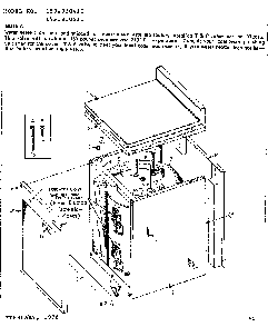 Non-functional Replacement Parts Diagram and Parts List for 153310510  Kenmore Water Heater