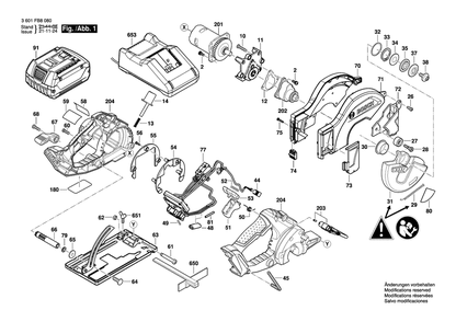 Part Location Diagram of 2610034144 Bosch Tool SCREW