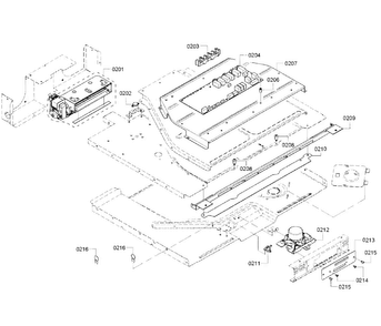 Pcb's Section Diagram and Parts List for HBL5351UC 02 Bosch Wall Oven