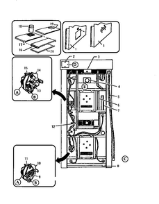 Part Location Diagram of 14-37-304 Bosch Front duct