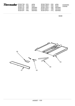 Part Location Diagram of RH30001E Bosch Check with Supplier