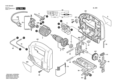 Part Location Diagram of 2605801037 Bosch Guide Bearing
