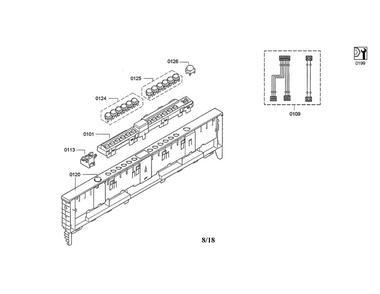 Part Location Diagram of 00709556 Bosch PANEL FRAME