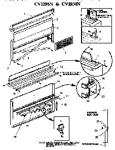 Section 9 Diagram and Parts List for GGS365  Thermador Cooktop