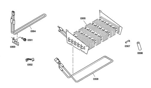 Part Location Diagram of 00423291 Bosch CLAMP