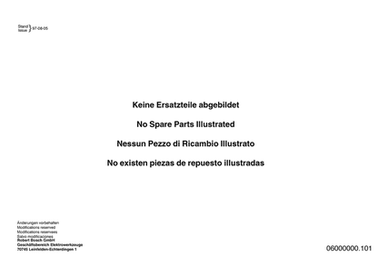 Section 1 Diagram and Parts List for 1608T 0601608345 Bosch Router
