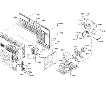 Part Location Diagram of 00771135 Bosch PANEL