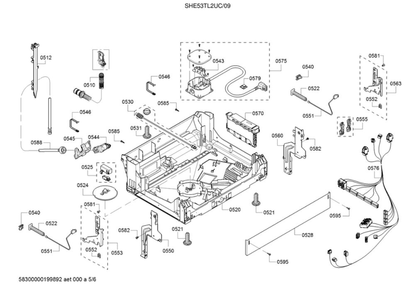 Part Location Diagram of 12015859 Bosch POWER MODULE PROGRAMMED