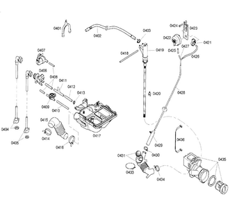 Pump Diagram and Parts List for WFMC640SUC 03 Bosch Washer