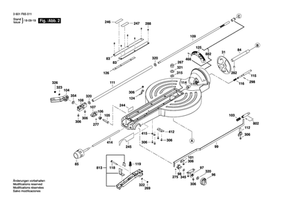 Part Location Diagram of 1609B04479 Bosch Tool ROD