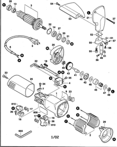 Part Location Diagram of 3601119193 Bosch Tool NAMEPLATE