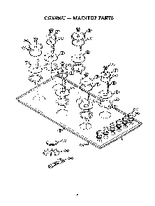 Part Location Diagram of 00238585 Bosch GLASS CERAMIC HOB TOP