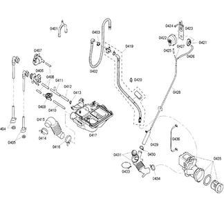 Pump Diagram and Parts List for WFMC640SUC 06 Bosch Washer