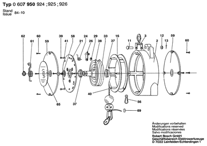 Part Location Diagram of 3609200345 Bosch Pivot Pin