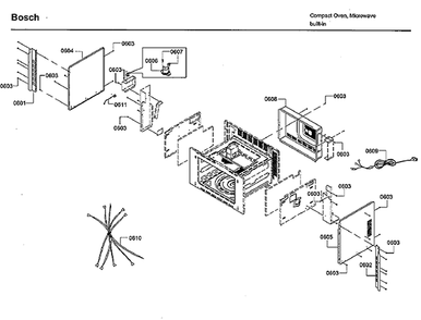 Bosch Hmb50162uc-02 6 Diagram and Parts List for HMB50162UC-02  Bosch Microwave