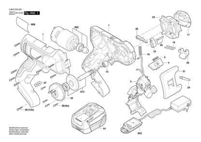 Part Location Diagram of 1600A007HY Bosch Spring