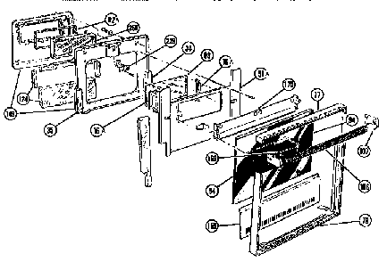 Msc2bg-sd Shutterless Door Diagram and Parts List for MSC2BG-SD  Thermador Range