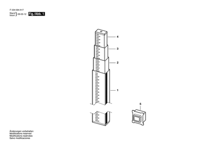 Part Location Diagram of 2610A03909 Bosch Tool 4TH SECTION$ 06-913 (TOP) 10TH