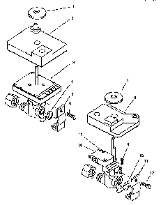 Section 15 Diagram and Parts List for GGSCV36  Thermador Cooktop
