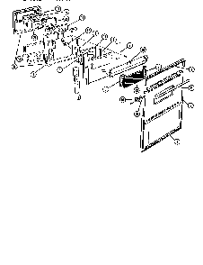 Msc3g Door Diagram and Parts List for MSC239  Thermador Range