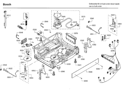 Part Location Diagram of 12016881 Bosch POWER MODULE PROGRAM